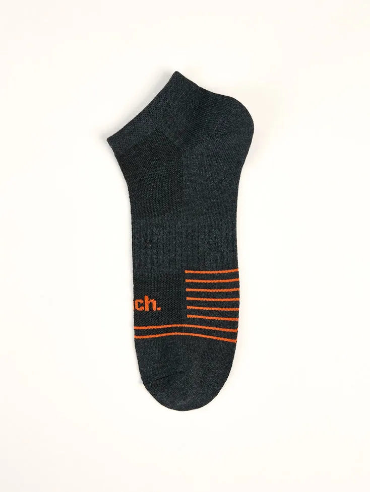 Men's Low-Cut Athleisure Socks (6 Pairs) - Assorted Colors